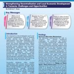 Strengthening Decentralisation and Local Economic Development in Tanzania: Challenges and Opportunities